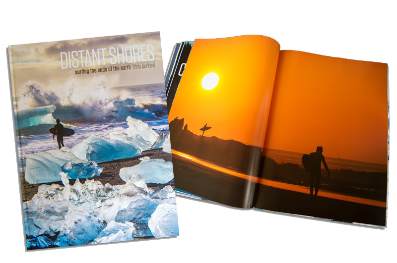 Cover and Inside look at Distant Shores Book